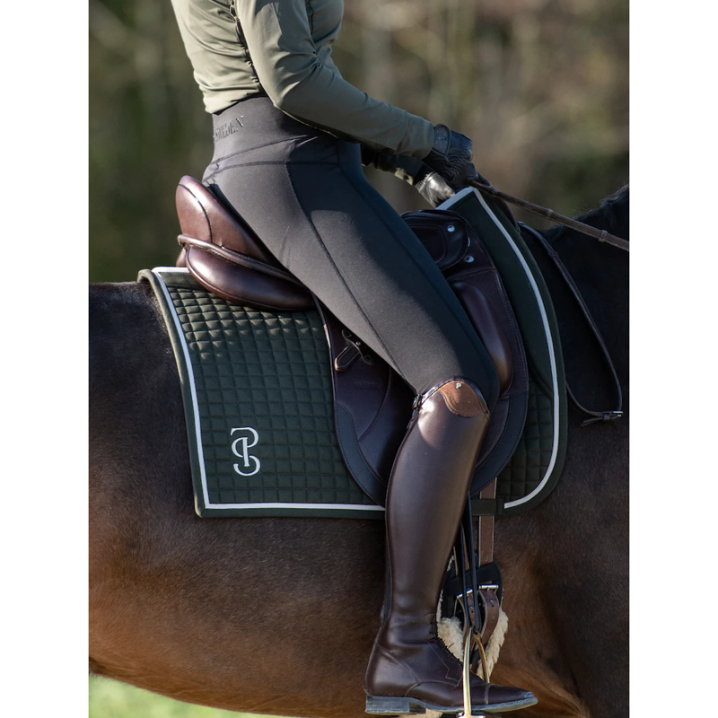 PS Of Sweden Elite Dressage Saddle Pad - Dark Green-3